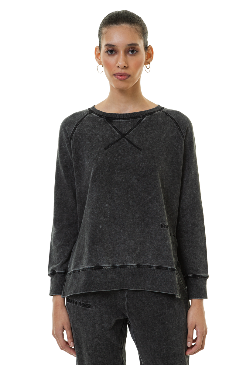 Pilea Pullover - Charcoal