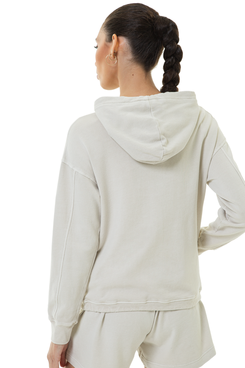 Calathea French Terry Hoodie - Off White